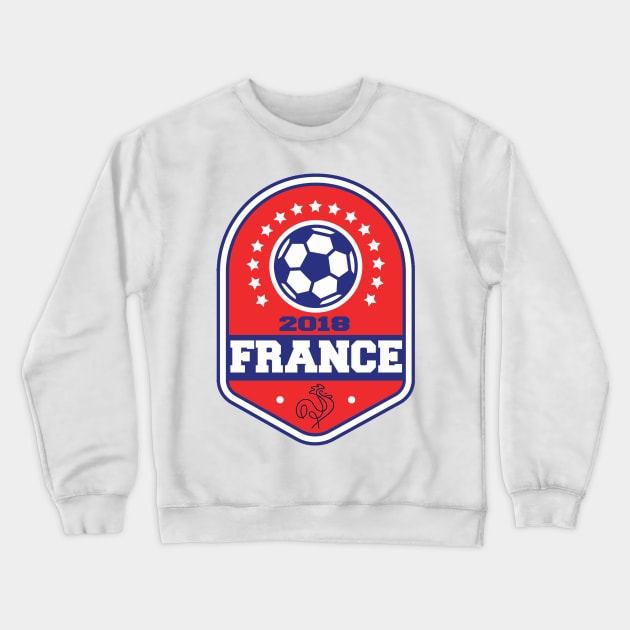 Team France WC 2018! Crewneck Sweatshirt by OffesniveLine